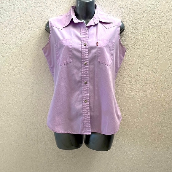 Levi's Tops - Levi’s red tag vintage sleeveless‎ top